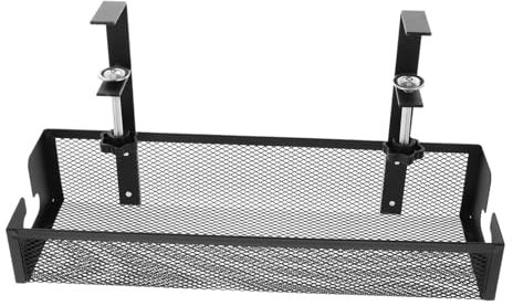 POPETPOP Kabelmanagement Schreibtisch Kabel-organizer Untertisch-aufbewahrung Kabel-verwaltungshalterung Draht-schreibtisch-organizer Metalldraht-kabel-organizer