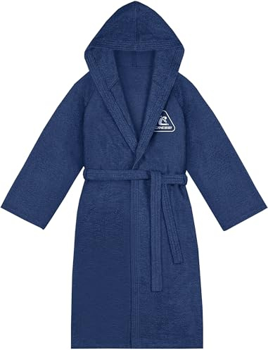 Cressi Unisex Cotton Bathrobe Hochwertiger Sportbademantel aus Baumwollfrottee mit Kapuze