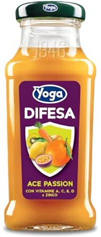 Yoga Succo di Frutta ACE Passion Difesa Confezione da 24 Bottiglie da 200 ml