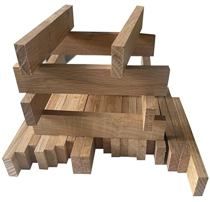 Pack 200 planchettes nature bois type kapla, jouet en bois, jeu de construction