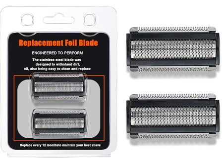 2 Pack Replacement Foil Blade Compatible with MANSCAPED The Lawn Mower 5.0 Ultra Hair Trimmer