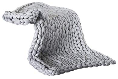 Grob Gestrickte Decke, Wolldecke Strickdecke Tagesdecke Überwurf Handgefertigt Haustier Bett Stuhl Sofa Super großen Arm Stricken Kuscheldecke sperrige Home Decor Geschenk
