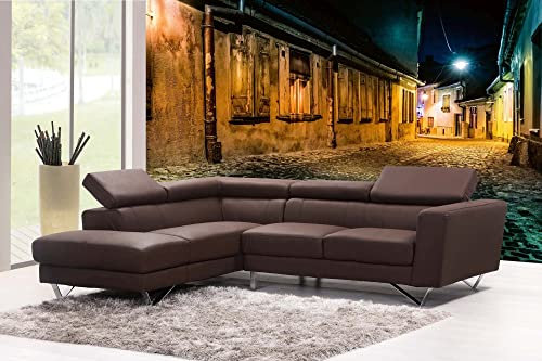 Vlies Fototapete ALTE STRAßE IN SIBIU 375 x 250 cm (inkl. Kleister) - Vlies Tapete, Wandtapete, Wandbilder - Tapete für Wohnzimmer Schlafzimmer, Büro, Küche - Montagefertig