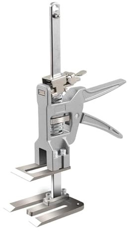 Guolich Brazo Ahorrador de Trabajo 1 pieza Elevador de Tablero de Puertas Duradero Con escala, Hasta 440 lb/200 kg, Multifunción Levantador de Azulejos, Para Paneles de Puertas, Armarios