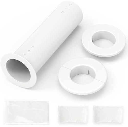 LSVFHADBFM Mini cubierta dividida de pared para aire acondicionado, juego de fundas con filtro de aire acondicionado de algodón para unidades exteriores, funda de CA a través de los accesorios de
