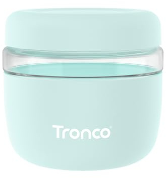 Tronco 700 ml Glass Meal Holder with Lid, Glass Food Storage Containers, Leak and Spill Proof, Soup and Stew Food Storage, Airtight, Dishwasher Safe