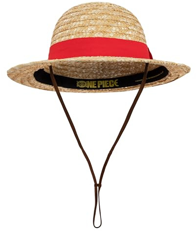Cinereplicas One Piece - Cappello di Paglia Luffy - 58-61 cm - Licenza Ufficiale