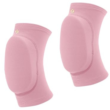 Knieschützer Kniestütze Knieschutz Knieschoner für Volleyball Skating Tennis Wandern, rosa M