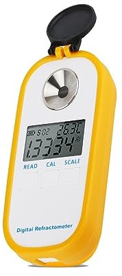 Rifrattometri, Rifrattometro digitale for miele Miele Umidità Bee Baume 0-90% Acqua portatile 5-38% Tester for apicoltura Misuratore di concentrazione di miele