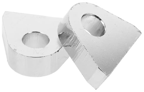 Alipis 2pièces Support De Manille à Souder pour Camion avec Crochets De Remorquage Support De Manille pour Pare-Chocs Et Remorque