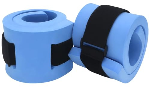 EVA-Schwimmgürtel, hoher Auftrieb, verstellbare Schwimmgewichte für Pool-Workout, Blau, 2 Stück