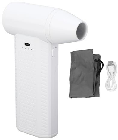Respicefinem – plumeau d'air électrique, 130000 tr/min, 52M S, 4 vitesses, chargeur USB C, souffleur sec pour clavier d'ordinateur, extérieur, voiture, usage domestique