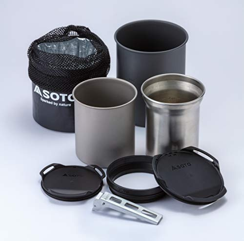 SOTO Thermostack Original & Combo Multi-Functional Camping Cookware Pot
