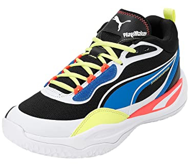 Puma Playmaker, Sportschuhe, Unisex, Erwachsene, Jet Black, 43 EU, Jet Black, 43 EU