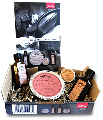 Zedan Lederpflege Set Natural Leder Care Set