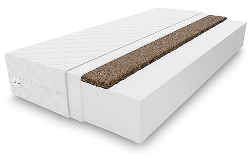 Kindermatratze babymatratze babybett matratze kokos H3/H4 KingKINDER Plus 12 cm (Kinder Plus 70x140x12)