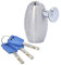 Magmaus® MBL02 [Antirouille] Bloque disque moto - [Haute sécurité] [Acier inoxydable 304] - Résistant aux intempéries - Câble de rappel - antivol moto, cyclomoteurs, vélos