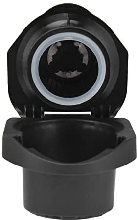 Reusable Coffee Pod Converter Holder for Machine, Compatible with Food Grade PP Material, Dishwasher Safe, Accessories Included, with Brush, Spoon