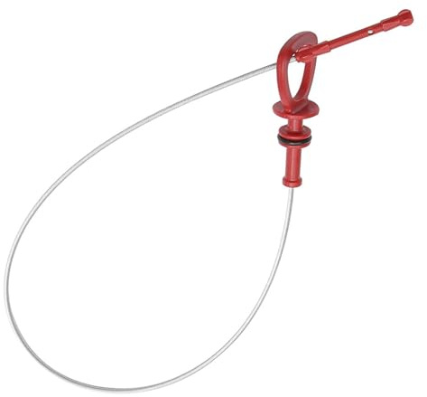 Bastone rosso di misurazione dell'olio motore ABS resistente al calore e metallo lettura rapida per lubrificazione asta livello olio ad alta correttezza per classe C E classe S