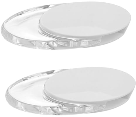 ULTECHNOVO 2pcs Clear Plastic Pull Cord Handles for Vertical Blinds Roller Shades Bead Chains Window Blind Fittings Replacement Parts for Home Office Easy Install