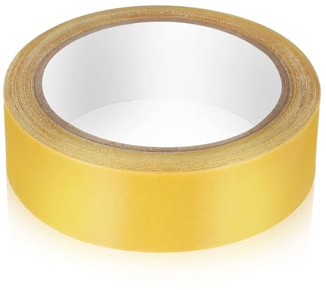 Zerodeko Heavy Duty Grid Fabric Double Sided Tape for Carpets Curtains Mats Repair Sturdy Wear-resistant Mesh Design Strong Adhesion Lasting Hold Multipurpose Crafting Mounting