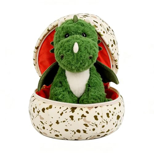 Dinosaur Stuffed Animal – Plush Dragon Doll | Cute Cartoon Soft Toy with Wings | Pillow Decoration & Cuddly Gift for Children, Teens & Families | Perfect for Home, Bedroom, or Playroom Use