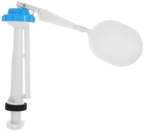 MOBUTOFU Toilet Fill Valve Replacement Kit Plastic Dual Flush Valve Float Ball for Universal Toilet Repair