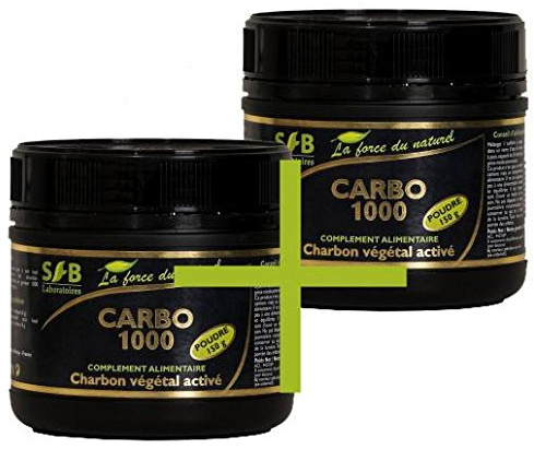 SFB Laboratoires - Carbo 1000 - Charbon Végétal Activé 2x150g