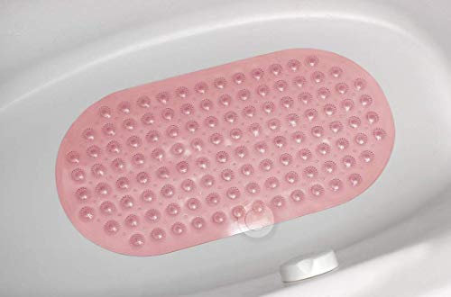 Antirutsch Badewanneneinlage in 4 Farben Duschmatte Duscheinlage Antirutschmatte (Rot)