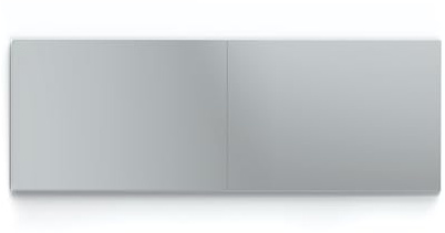 MUEBLES PITARCH | Espejo Baño, Espejo Recibidor de 120 cm x 44 cm, Espejo de Pared Horizontal o Vertical