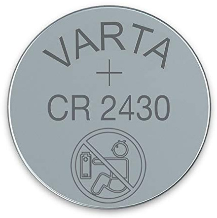 Varta Microbattery CR2430 Lithium Knopfzelle Industrieware Bulk 3V 10 Stück