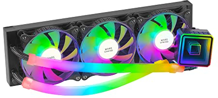 Mars Gaming MCPUPRO, Dissipatore CPU Professionale, 6 heatpipes HCT, TDP 200W, Ventola 12 cm