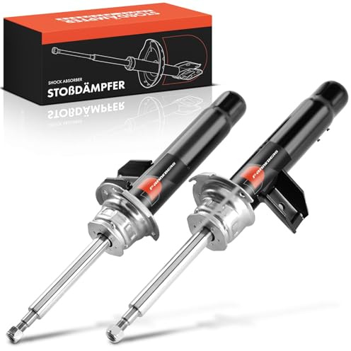 Frankberg 2x Stossdämpfer Stoßdämpfer Vorne Links Rechts 464mm Gasdruck | Kompatibel mit 3er Touring E91 3er E90 3er Coupe E92 Replace# 31316780197,31316780193