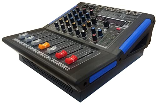EK (Mesas de mezclas) - MESA de MEZCLAS EK AUDIO AMPLIFICADA Y CON EFECTOS KW04A - KW04A-PrSh - SÓLO PARA ENVÍOS