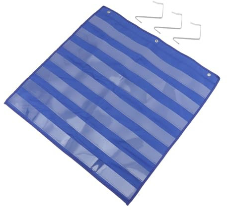 NUOBESTY Taschenplan Für Klassenraumkalender Hängeorganizer Mit Kartenhalter Oxford-material Geräumige Taschendiagramme Für Tages Und Stundenplan Praktisch Und Vielseitig Einsetzbar