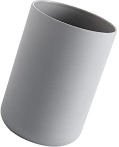 Garneck Bicchiere Portaspazzolino Bagno 5 Pezzi Colore Grigio Materiale Resistente Coppia di Bicchieri per Lavarsi i Denti Accessori per Bagno Portatile per Viaggio