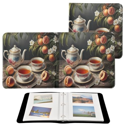 JUMBEAR Grande album fotografico autoadesivo con 20 pagine, album fai da te, per matrimoni, famiglia, bambini, vacanze, tè pomeridiano