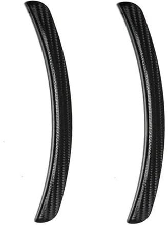Coperchio Passaruota 2 Pezzi Arco Ruota Sopracciglio Labbro Modello In Fibra Di Carbonio Striscia Decorativa Per Auto Parafanghi Paraspruzzi Paraspruzzi