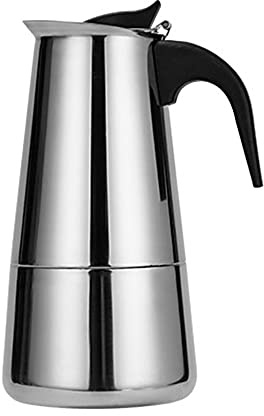 Caffettiera in acciaio inossidabile Caffettiera Elettrica Portatile Moka Latte Stufa Caffè Espresso Filtro Pot Tazza di Caffè Europea