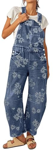 loveimgs Women's Women Straps Drnim Jeans Overalls Casual (pack of 1)