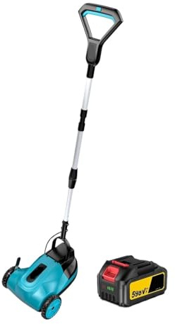 Tosaerba Elettrico Senza Spazzole Da 46000 Giri/min, Tagliabordi A Batteria, 3 Regolazioni Del'altezza, Attrezzo Da Giardino For Batteria Da 18 V Potatura Efficiente(1 Battery)