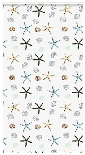 Persiane per finestre interne, finestre cieche, tenda da doccia con cassetta, 130 x 240 cm, larghezza tessuto 126 cm, per sala da pranzo, soggiorno, cucina, ufficio, camera da letto