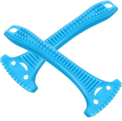 TOPPERFUN 2 Stück Fußfeilen Abs Hornhautentferner für Füße Handlicher Pediküre Schrubber Fußpflege für Frauen Männer Senioren Salon und Heimgebrauch
