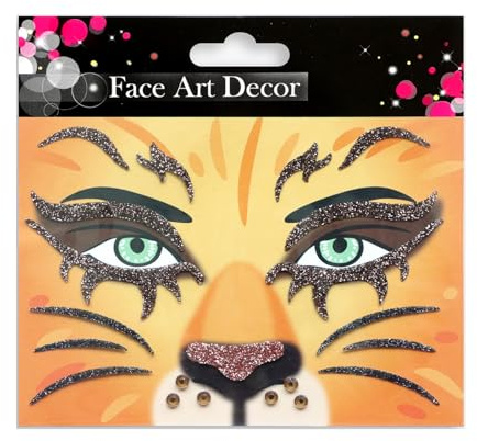 Face Body Temporary Make Up Stickers Glitter Crystal Halloween Party Cosplay Coaplsy Proms Face Gemstones