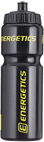 Energetics Unisex – Erwachsene Trinkflasche Trinkflasche schwarz-gelb 0.75