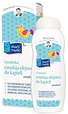 Mutterschatz EMULINKA Öl-Emulsion für Baby- und Kinderbad 250ml