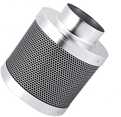 tooloflife Filtro a carbone professionale per controllo degli odori con carbone attivo per ventilatori in linea, controllo degli odori, coltura idroponica