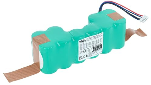 vhbw Batterie Remplacement pour Ecovacs DD3G | DD4G, DM88, ZJ1517-HFR, 10001568, 10002167 pour aspirateur, robot électroménager (3000mAh, 12V, NiMH)