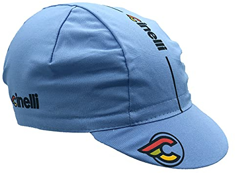 Cinelli Supercorsa Cycling Cap, Laser Blue, One Size