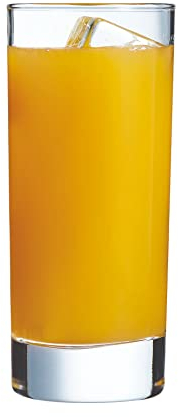 Arcoroc - Colección Islandia - 6 vasos altos 29 cl de cristal - Uso profesional - Ideal para longdrinks - Fabricado en Francia - Embalaje reforzado, adecuado para la venta online